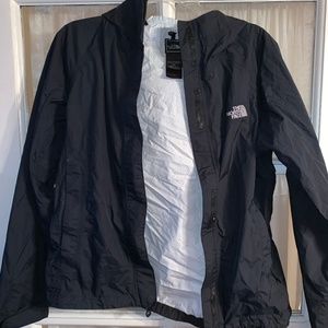 North Face Black Rain Jacket